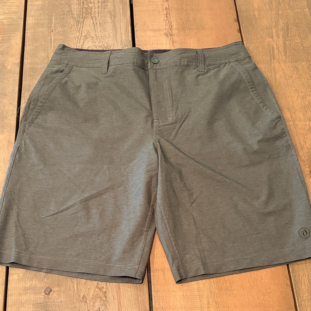 Hang Ten Mens Green Shorts 34